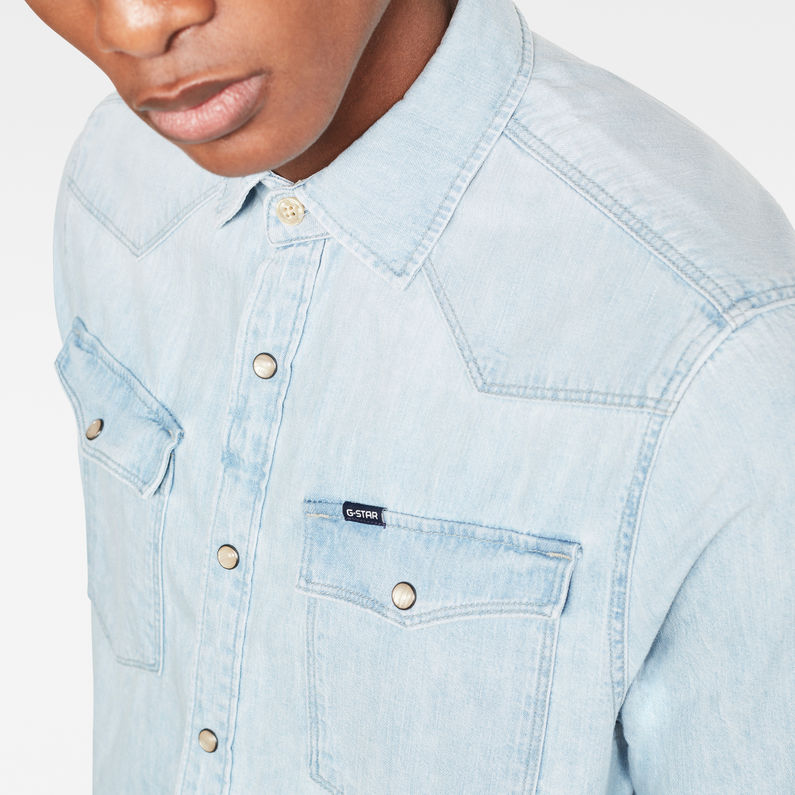 G-Star RAW® 3301 Straight Shirt Light blue