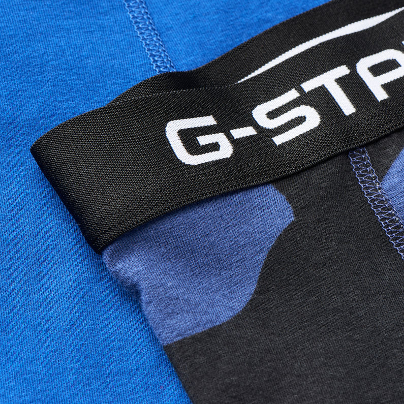 G-Star RAW® Tach Trunk Pattern 2-Pack Medium blue detail shot