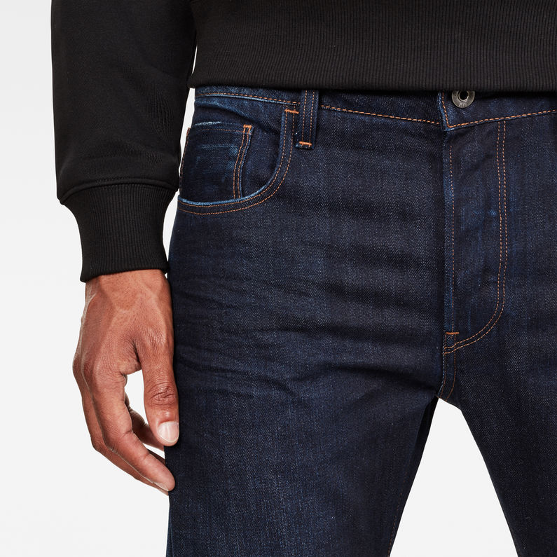 G-STAR® 3301 Deconstructed Straight Jeans Dunkelblau