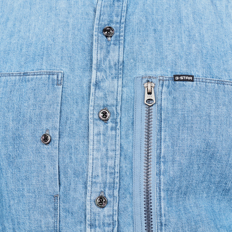 G-Star RAW® Powel Slim Shirt Bleu moyen