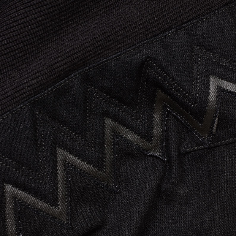 G-STAR® Motac-X Deconstructed Relaxed Straight Moto Jeans Schwarz