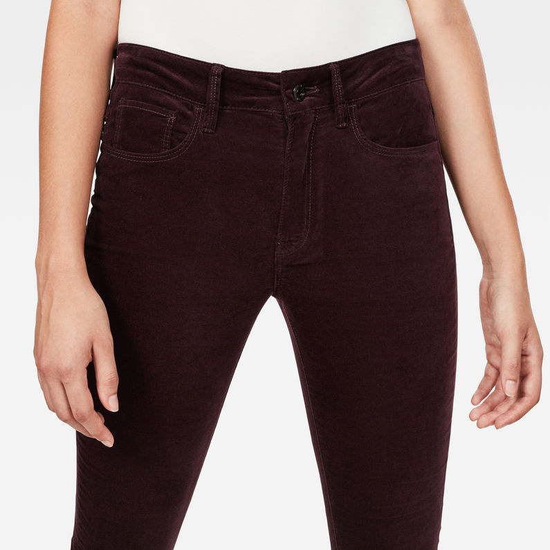 G-STAR® 3301 High Waist Skinny Colored Jeans Lila