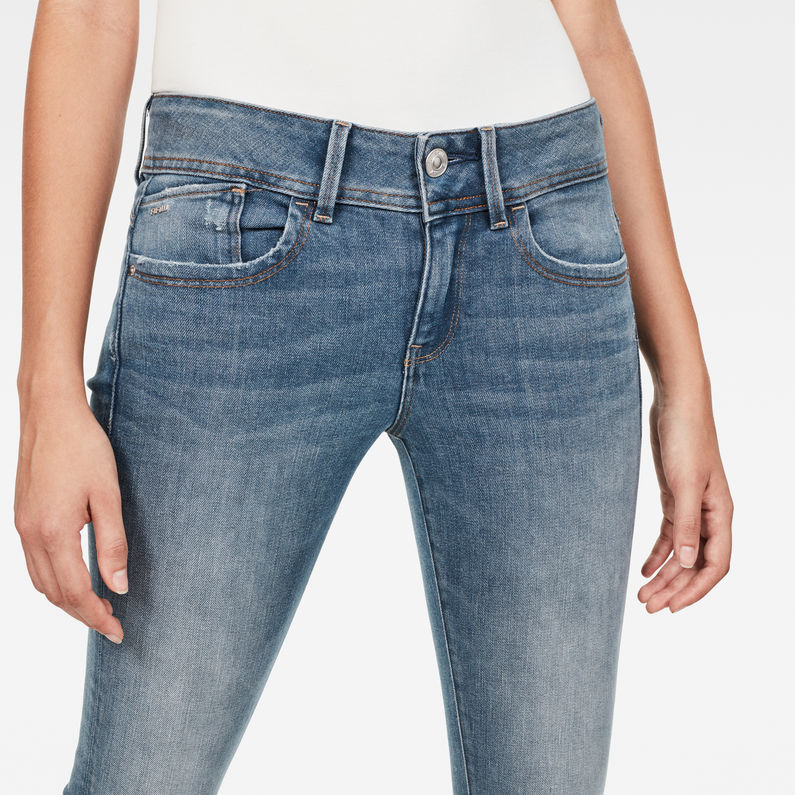 G-STAR® Lynn Mid Waist Skinny Jeans Medium blue
