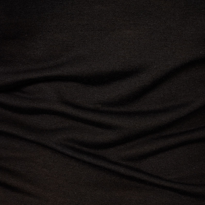 G-Star RAW® Hika Slim Funnel T-Shirt Schwarz fabric shot