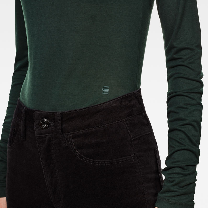 G-Star RAW® Hika Slim T-Shirt Green detail shot