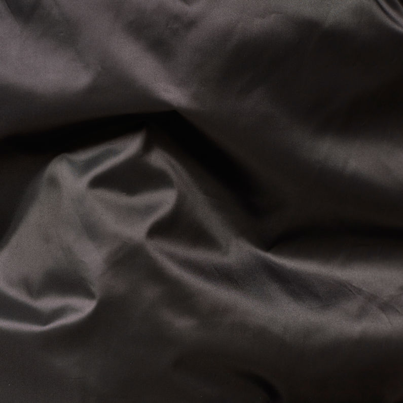G-Star RAW® Whistler Hooded  Quilted Slim Jacket Schwarz fabric shot