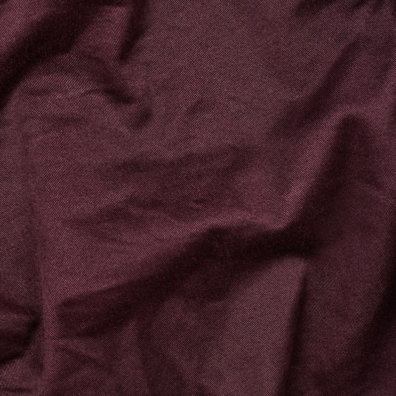G-Star RAW® Rovic Zip 3D Straight Tapered Pants Purple fabric shot