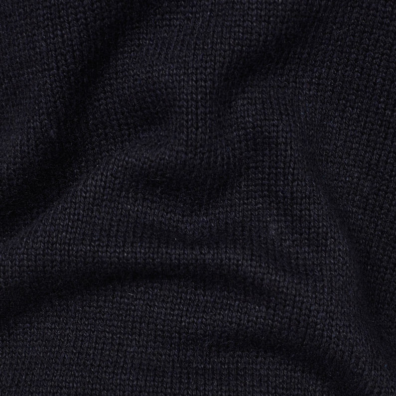 G-Star RAW® Sangona Knit Dark blue fabric shot