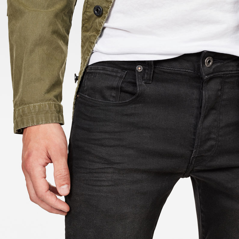 G-STAR® 3301 Slim Jeans Schwarz