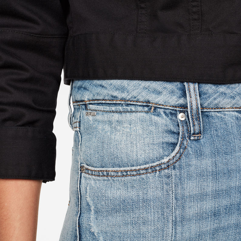 G-Star RAW® Lanc 3D High Waist Straight Jeans Hellblau
