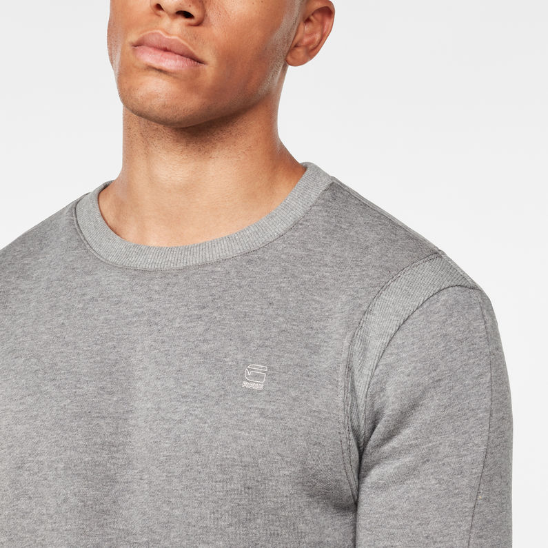 G-Star RAW® Motac-X Sweat Gris detail shot