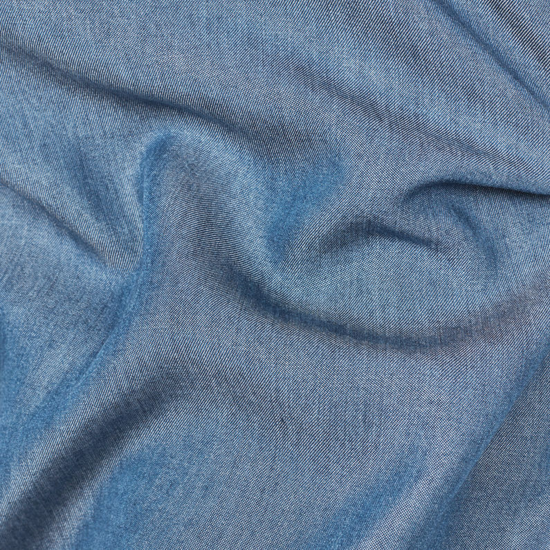 G-Star RAW® Deline Frill Dress Midden blauw