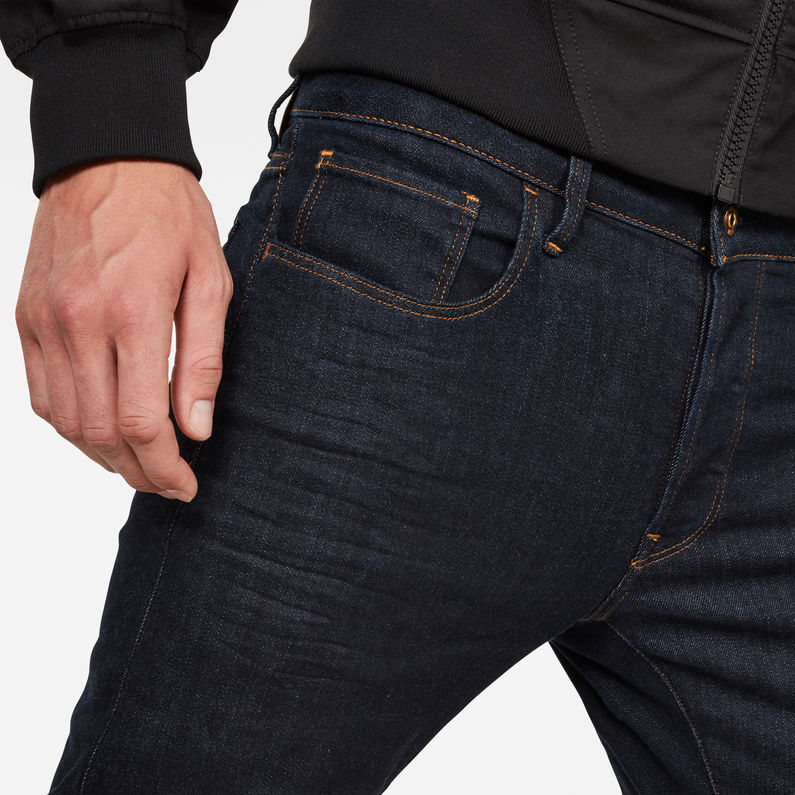 G-STAR® 3301 Deconstructed Slim Jeans Dunkelblau