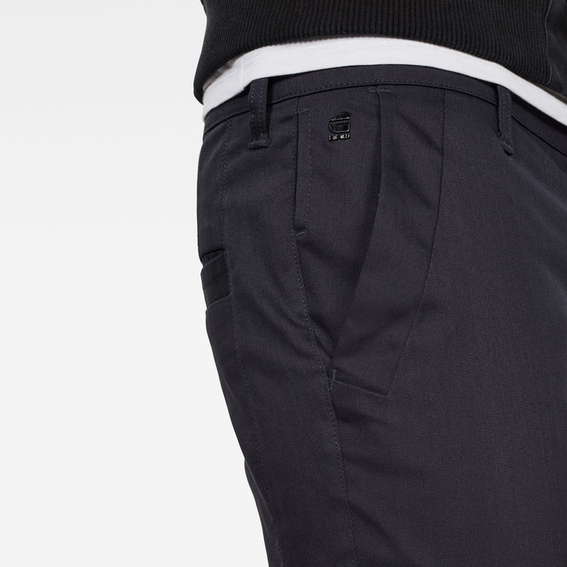 G-STAR® Bronson Skinny Chino ダークブルー detail shot