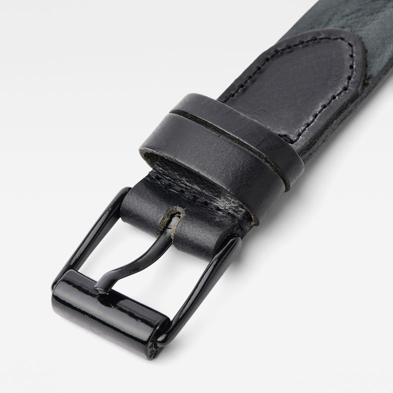 G-Star RAW® Daixen Belt Negro detail shot buckle