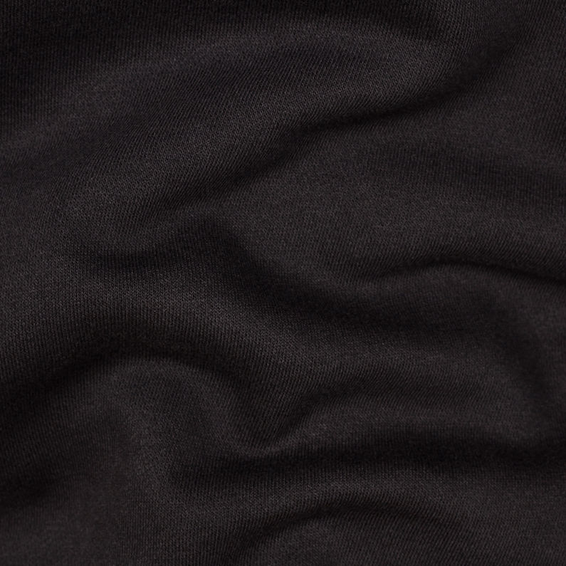 G-Star RAW® Lynaz Hooded Sweater ブラック fabric shot