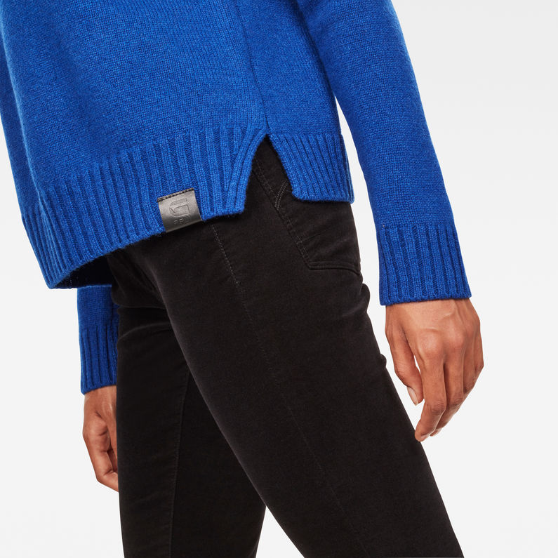 G-Star RAW® Sangona Knit Azul intermedio detail shot