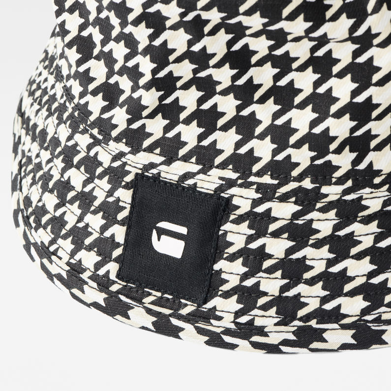 G-Star RAW® Staples Patterned Bucket Hat Blanc