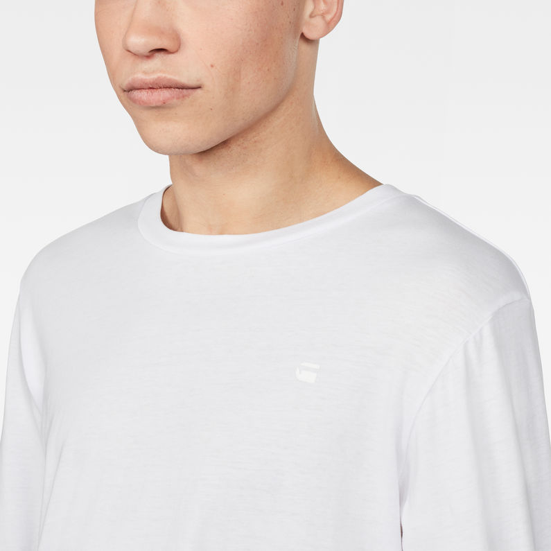 G-Star RAW® Spiraq T-Shirt Weiß detail shot