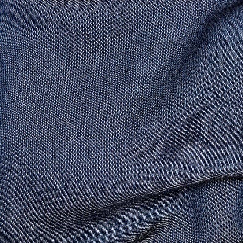G-Star RAW® Blake Wrap Dress ダークブルー fabric shot
