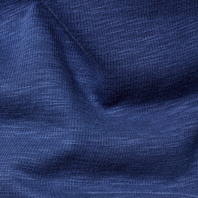 G-Star RAW® Jirgi Zip Thru Cardigan Dunkelblau fabric shot