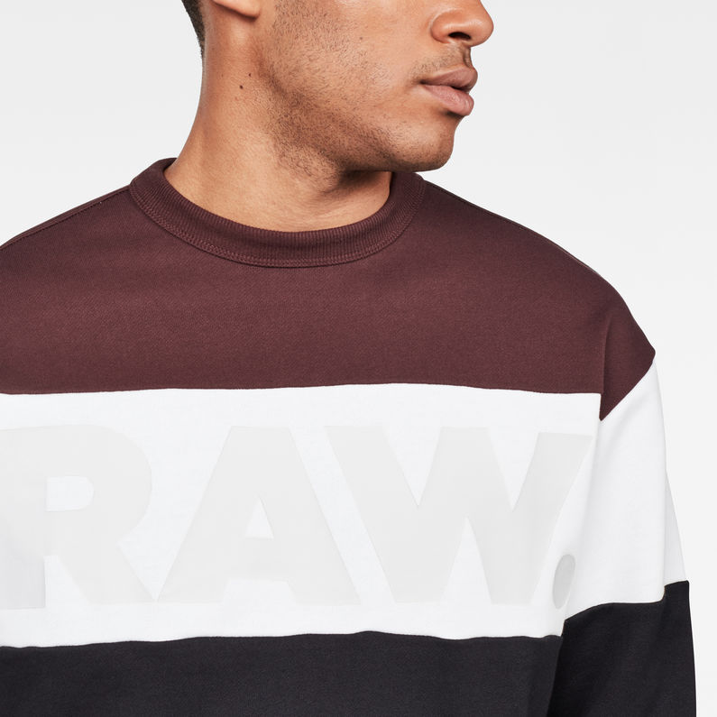 G-Star RAW® Libe Core Sweater Schwarz detail shot