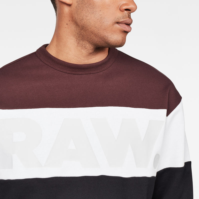 G-Star RAW® Libe Core Sweater Black detail shot