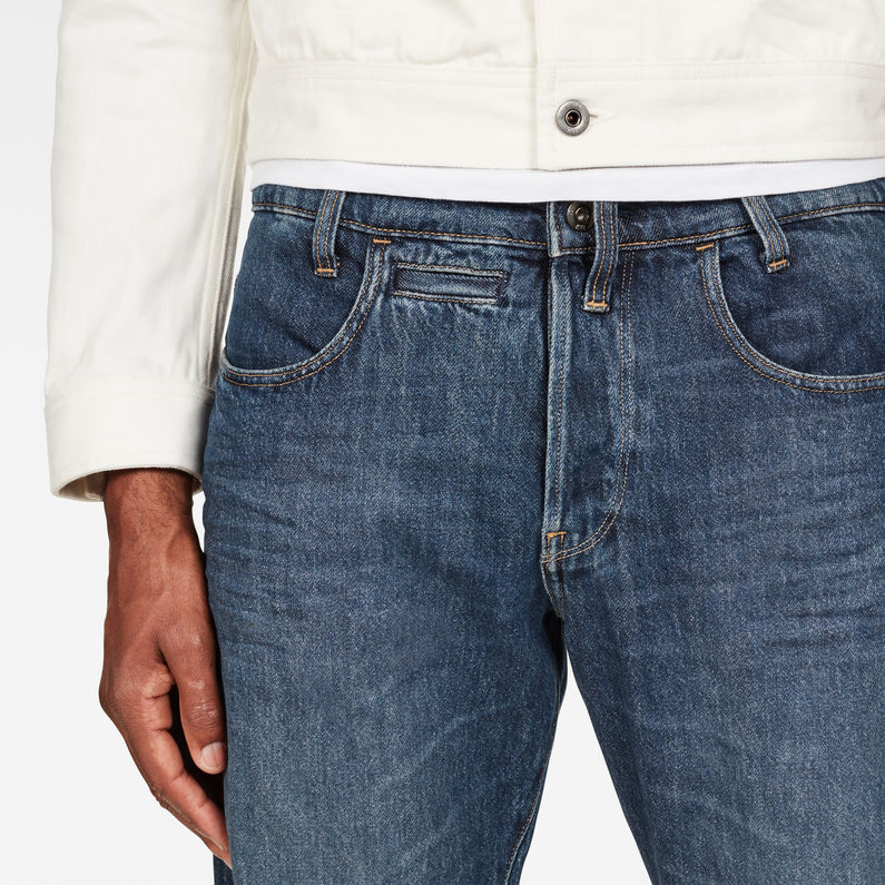 G-Star RAW® D-Staq 5-Pocket Tapered Jeans Bleu moyen