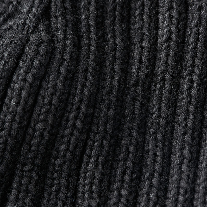 G-Star RAW® Vaan Beanie Noir fabric shot