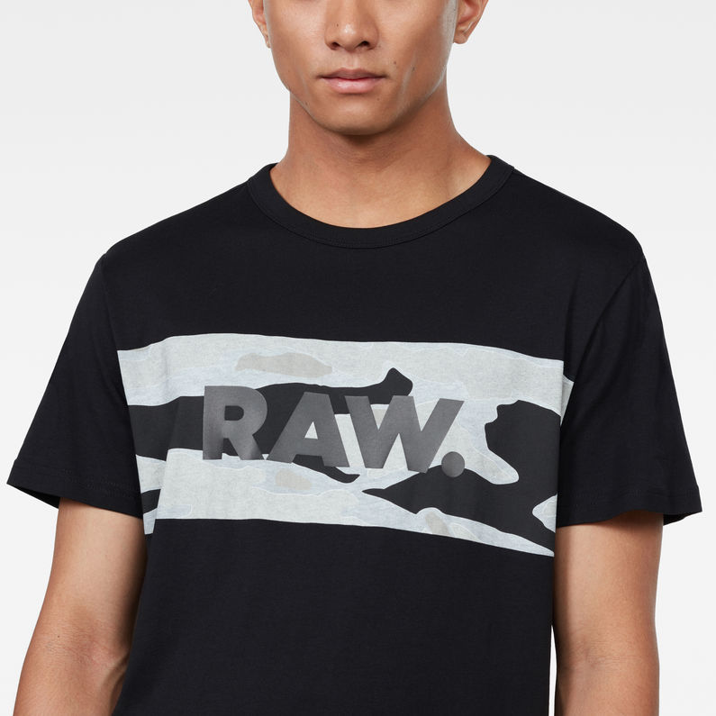 G-Star RAW® Tairi T-Shirt Black detail shot