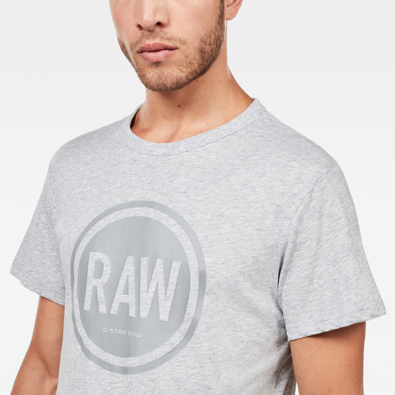 G-Star RAW® Art#6 T-Shirt Grey detail shot