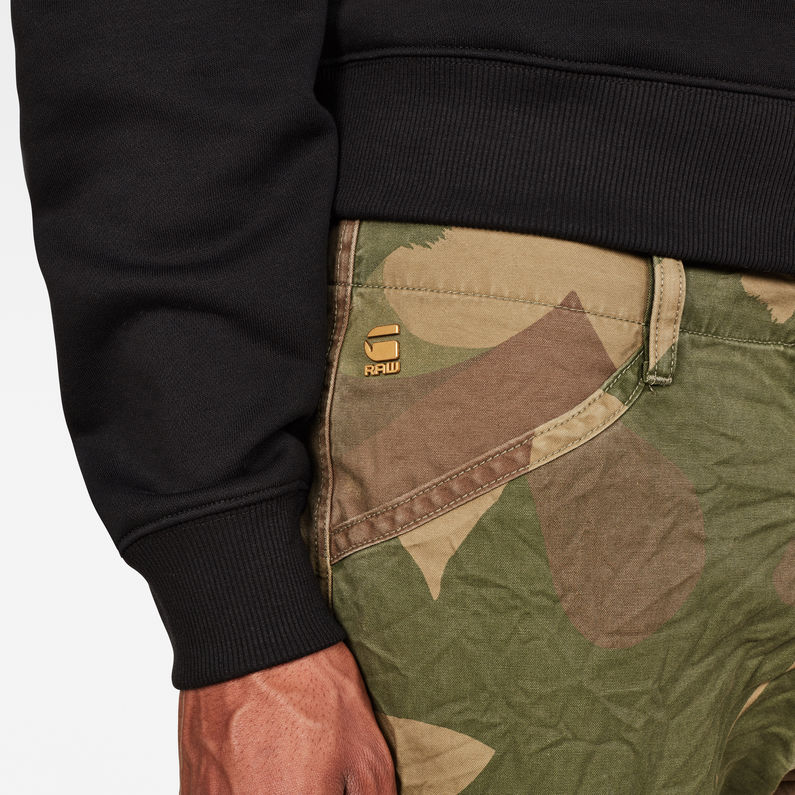 G-Star RAW® Rovic Sec 3D Straight Tapered Pants Beige detail shot