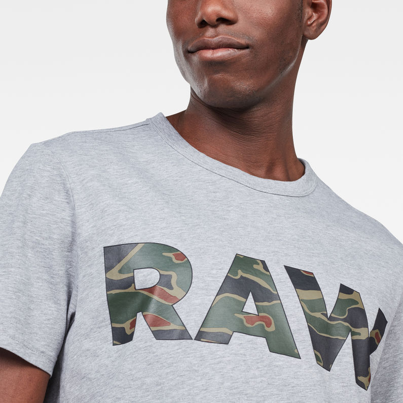 G-Star RAW® Tahire T-Shirt Grey detail shot