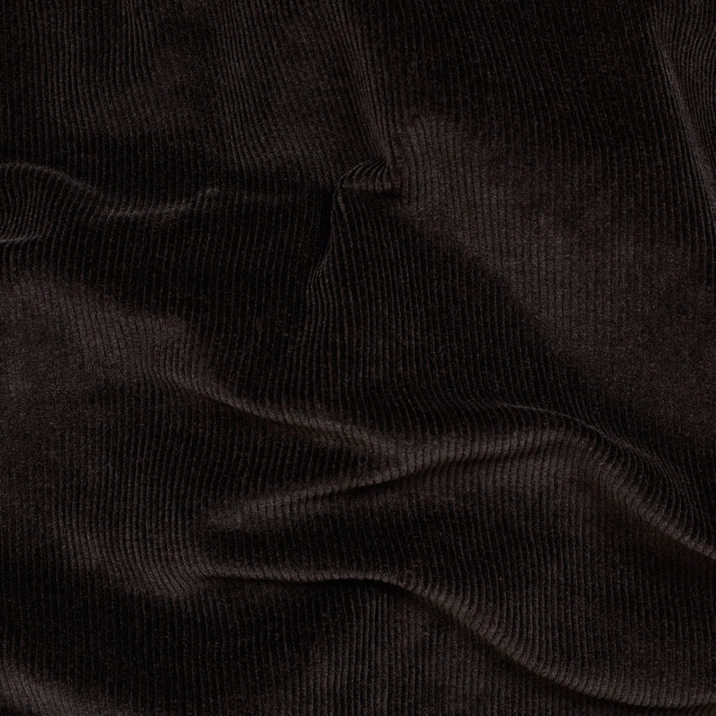 G-STAR® D-Staq Oversized Cropped Jacket Zwart fabric shot