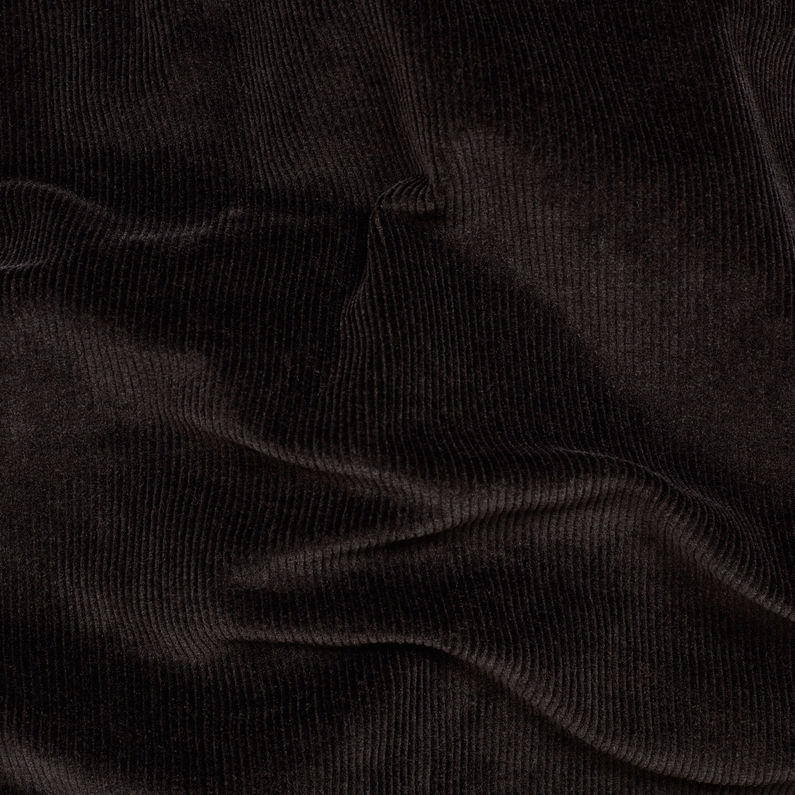 G-Star RAW® D-Staq Oversized Cropped Jacket Noir fabric shot