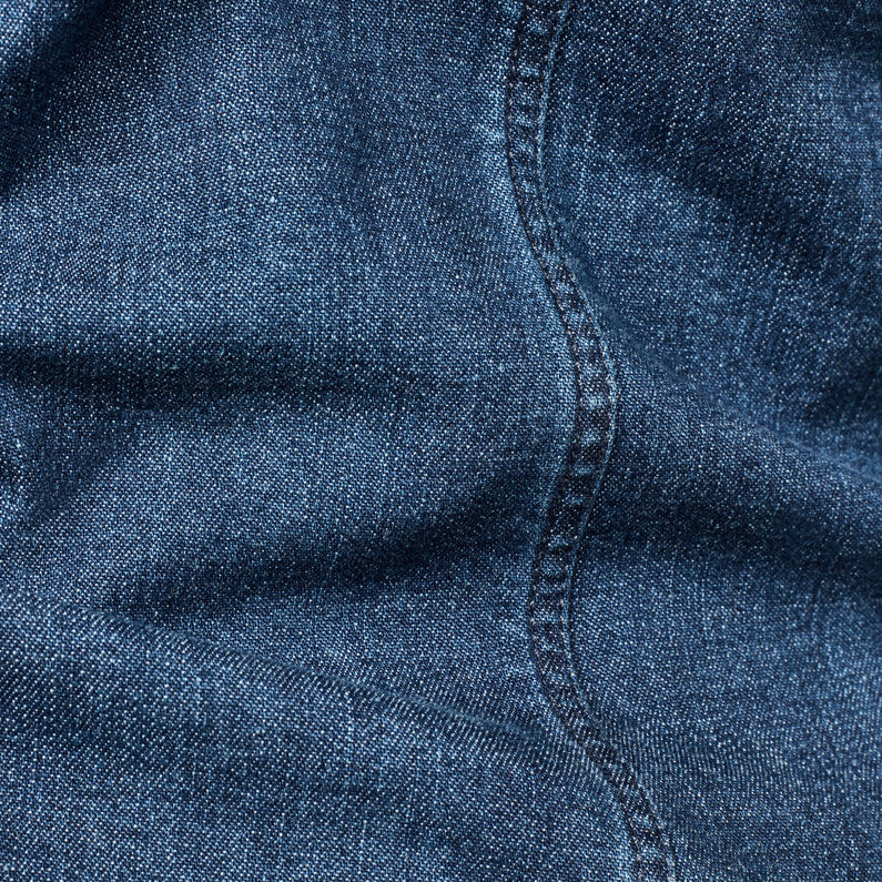 G-Star RAW® Lynn Slim Blouse Midden blauw