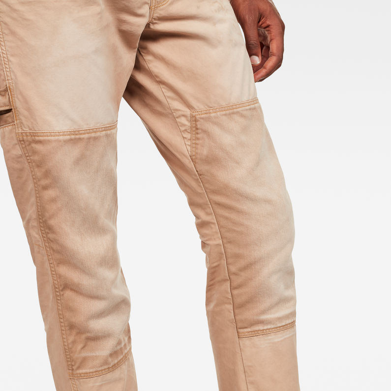 G-Star RAW® Faeroes Straight Tapered Pant Beige detail shot