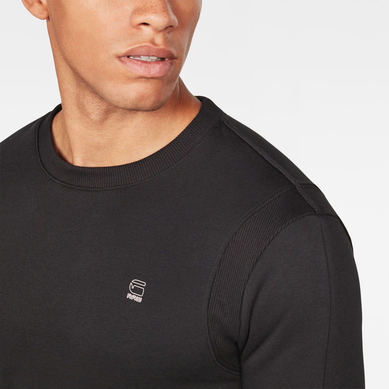 G-Star RAW® Motac-X Sweater Black detail shot