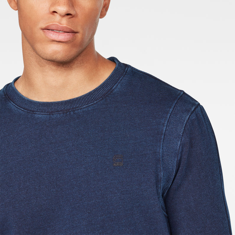 G-Star RAW® Motac-X Sweat Bleu foncé detail shot