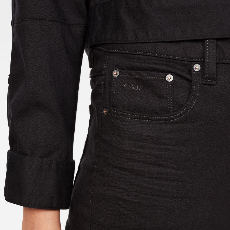 G-STAR® 3301 Mid Waist Boyfriend Jeans Schwarz