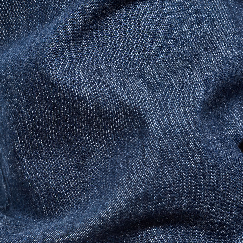 G-Star RAW® Bristum Service Overall Bleu foncé fabric shot