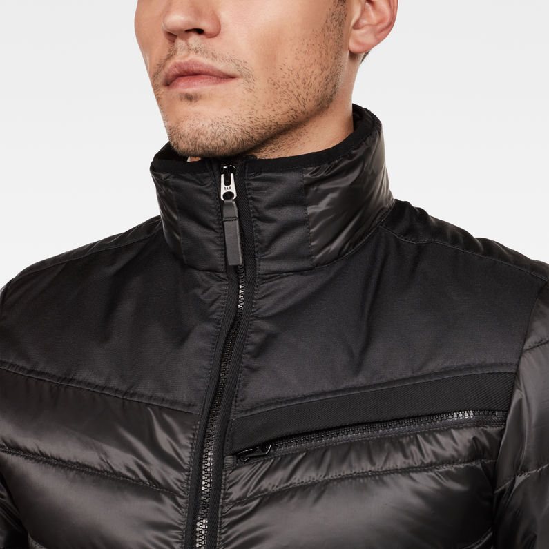 G-Star RAW® Attacc Down Jacket Zwart detail shot