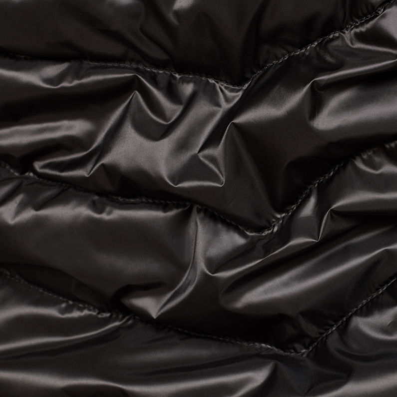 G-Star RAW® Attacc Down Jacket Zwart fabric shot