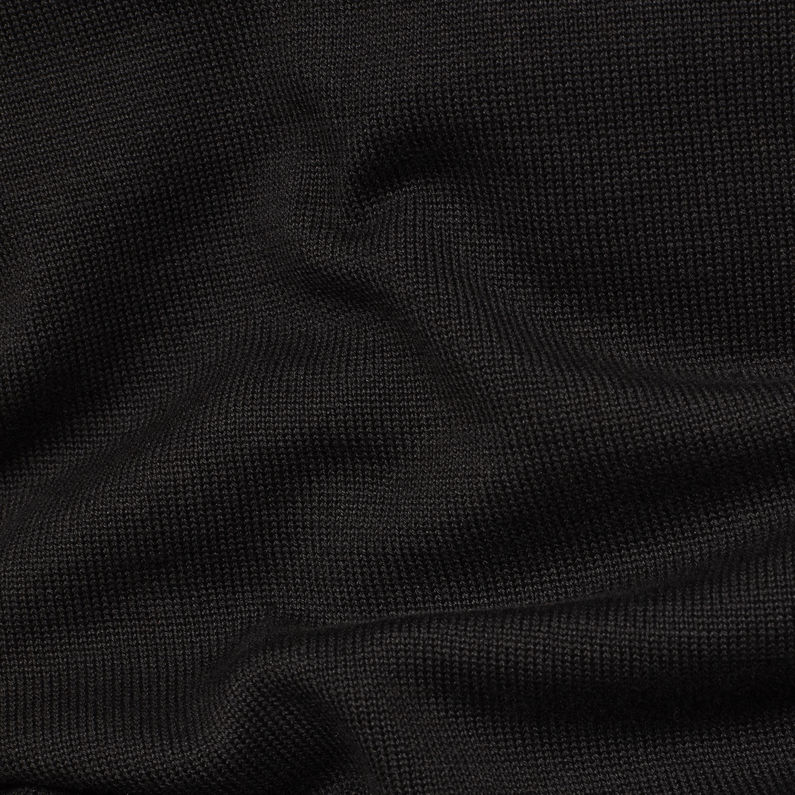 G-Star RAW® Suzaki Jirgi Zip Through Black fabric shot