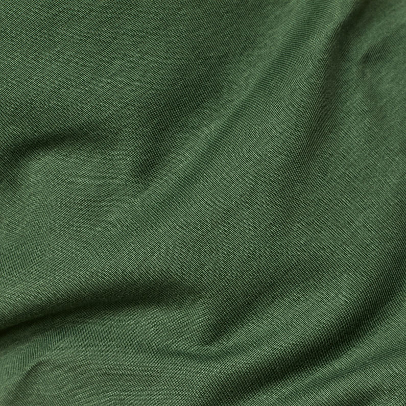 G-Star RAW® Graphic 16 Slim T-Shirt Verde fabric shot