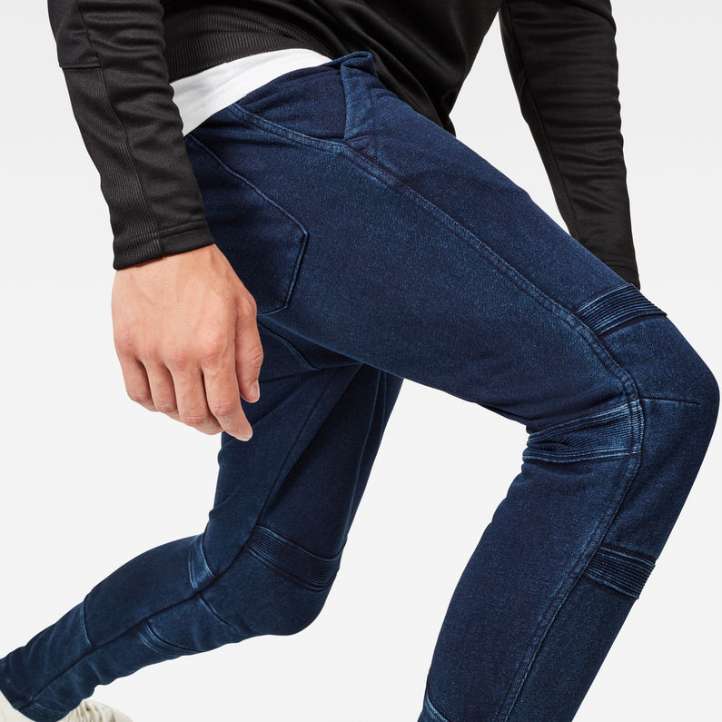 G-Star RAW® Motac-X Super Slim Sweat Pants ダークブルー detail shot