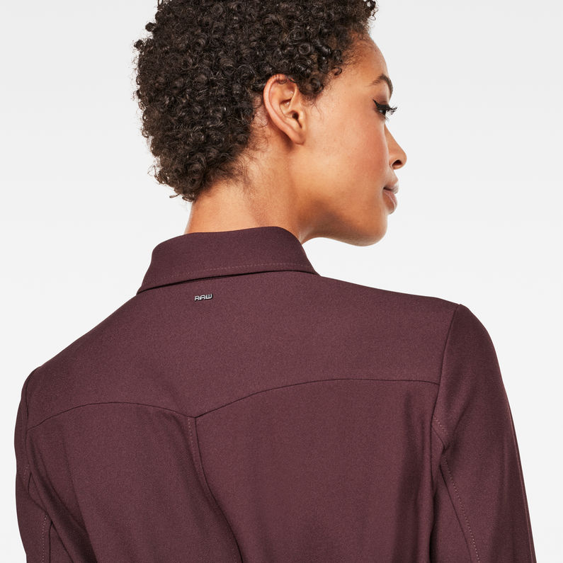 G-Star RAW® Tacoma Straight Flare Dress Lila