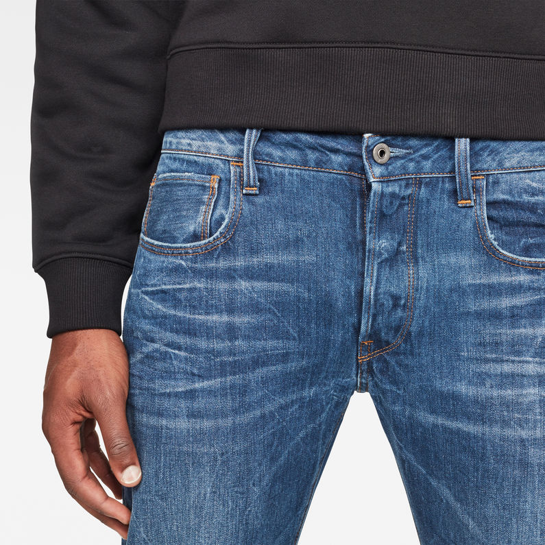 G-STAR® 3301 Deconstructed Straight Jeans Mittelblau