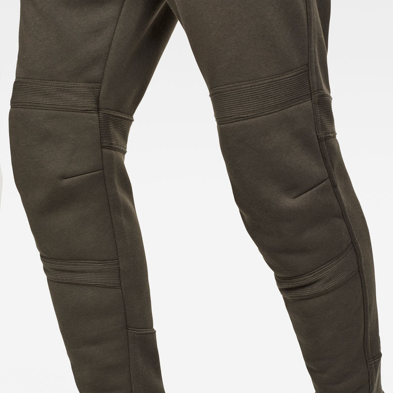 G-STAR® Motac-X Straight Tapered Sweatpants Grey detail shot