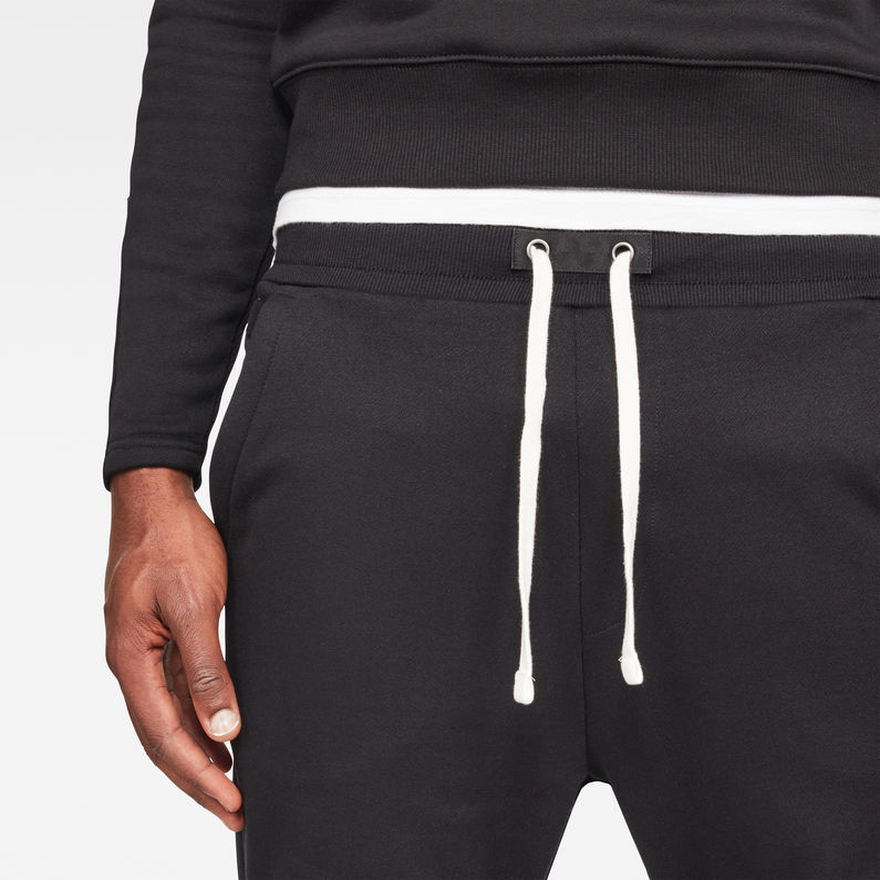 G-Star RAW® 5622 Us Sweat Pants Black detail shot